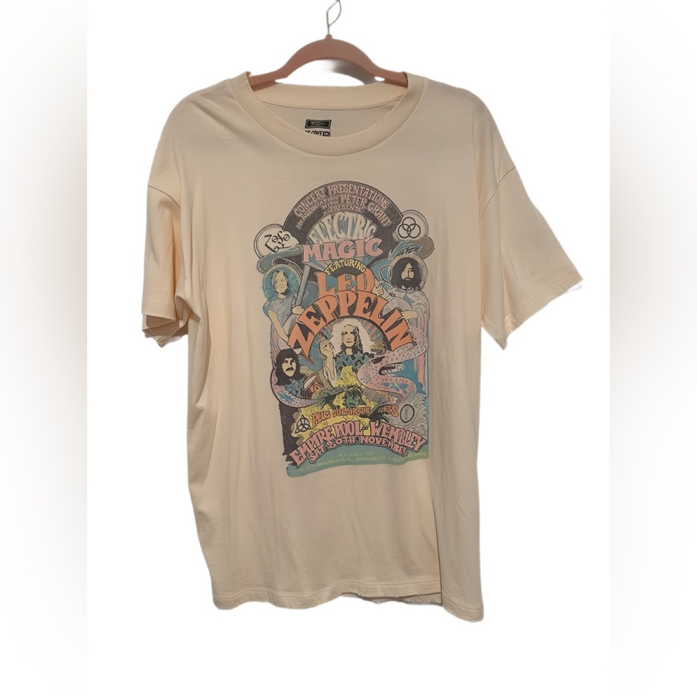 Led Zeppelin Graphic Oversized T-Shirt